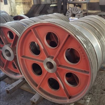 OEM قطع حديد الفولاذ المقاوم للصدأ الألومنيوم عجلة الطيران